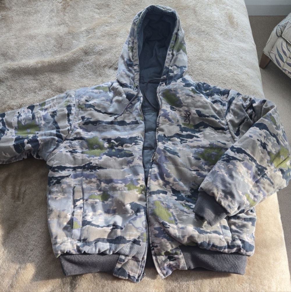 Browning Reversable Hooded Coat